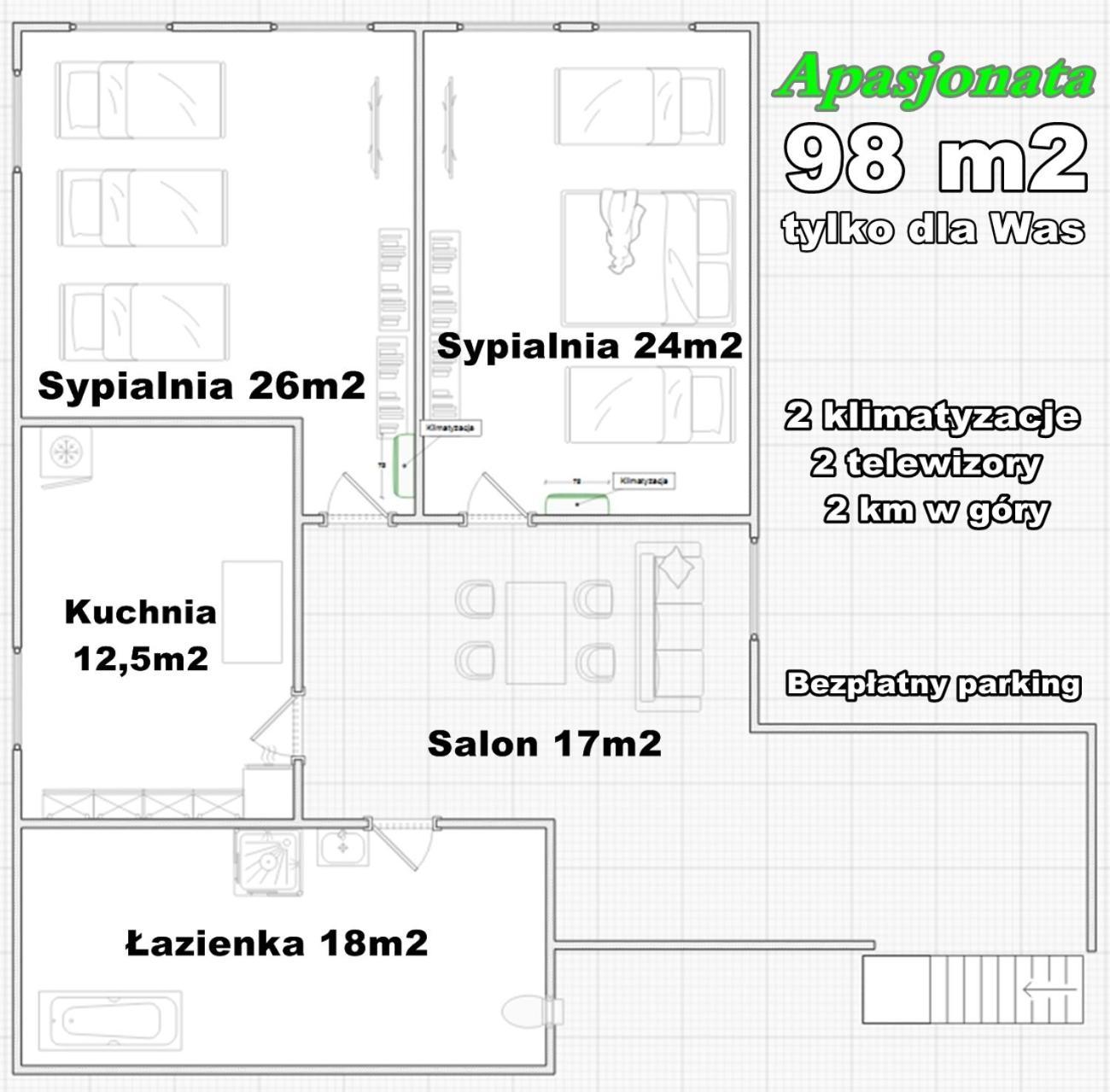 Apasjonata Apartment Świdnica Exterior foto
